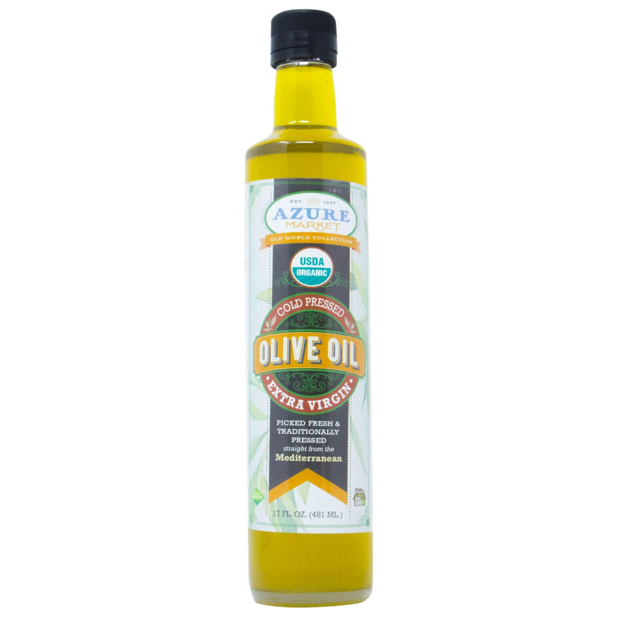 Azure Organic Olive Oil - 17 oz.
