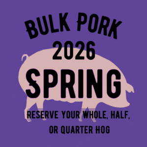 Bulk Pork Deposit - Spring, 2026