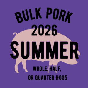 Bulk Pork - Summer, 2026